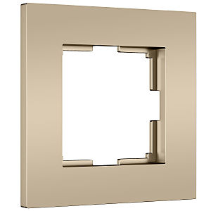Рамка W0012911/ Рамка на 1 пост Slab (шампань софт)