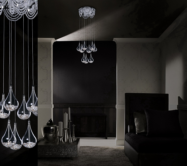 Люстра каскадная Alna 2568/13