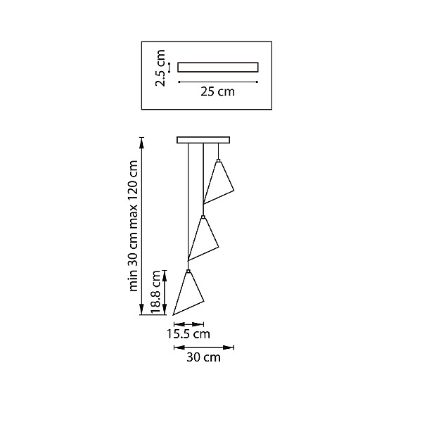 Светильник подвесной Cone Gw 757036
