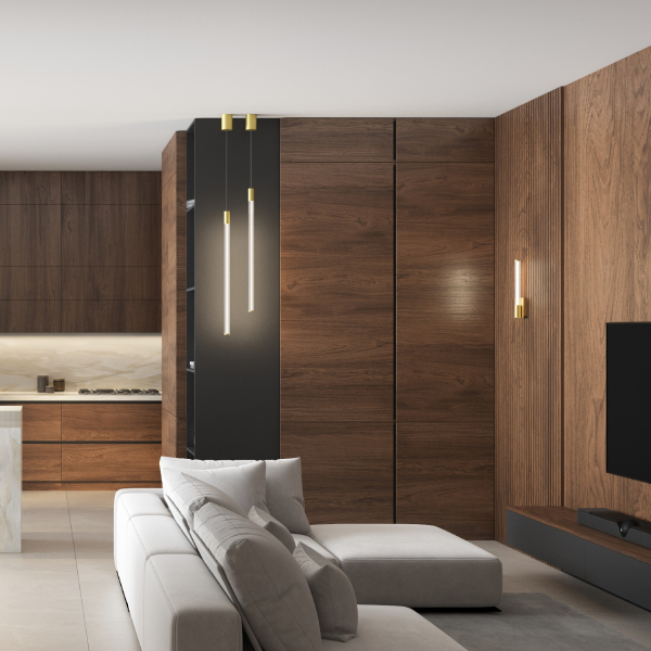 Светильник подвесной Aura DK4314-BR