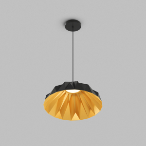 Светильник подвесной Origami DK6655-BK+SG