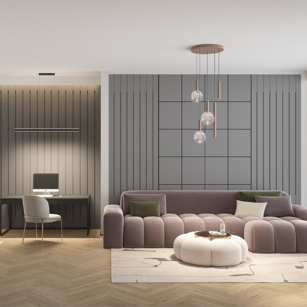 Светильник подвесной Rayline DK6733-BK