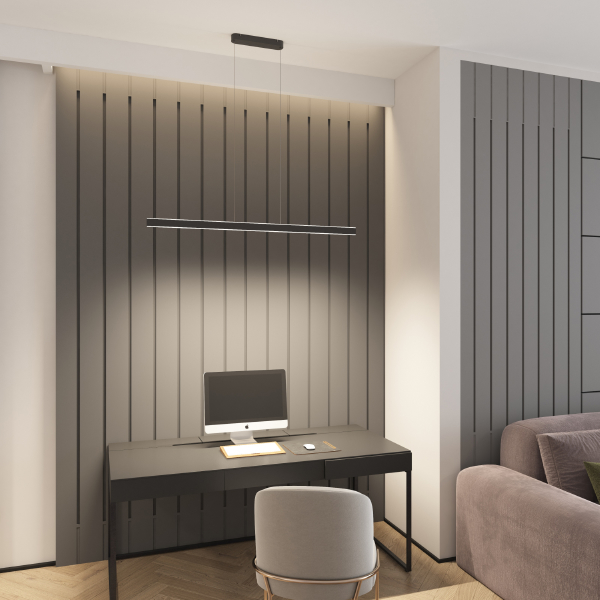 Светильник подвесной Rayline DK6733-BK