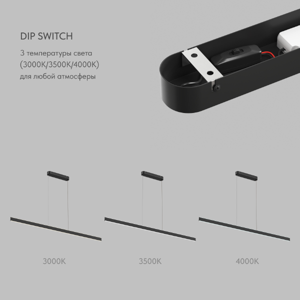 Светильник подвесной Rayline DK6733-BK