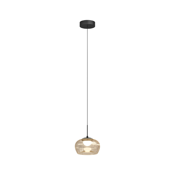 Светильник подвесной Floa DK6741-BK+AM