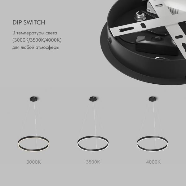 Подвесная люстра Raydia DK6272-BK
