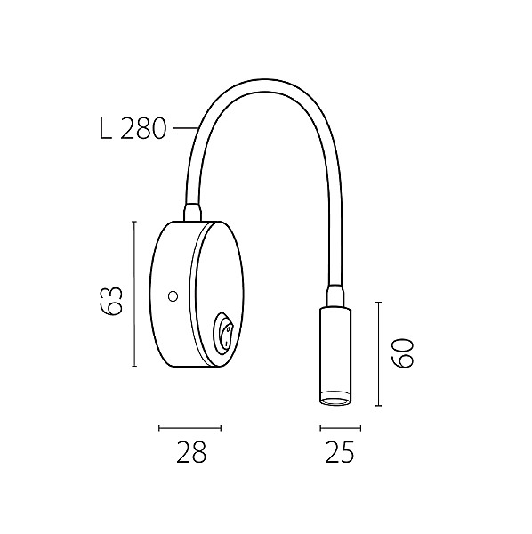Настенный светильник Omega 200244