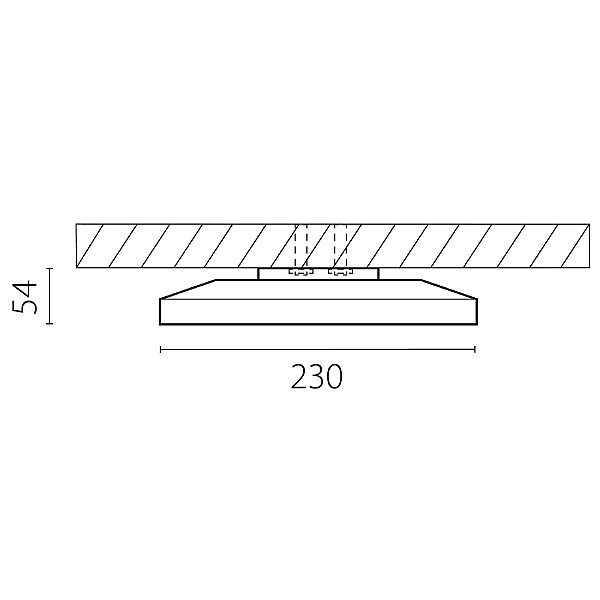 Светильник потолочный Arco Eco 225720