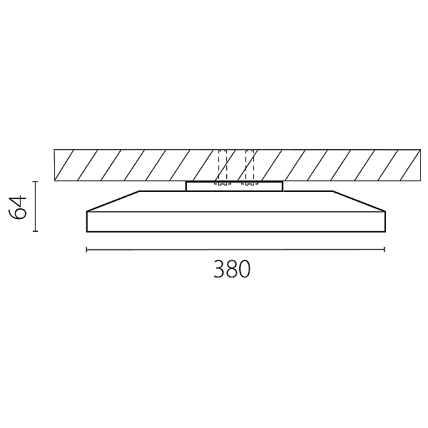 Светильник потолочный Arco Eco 225741