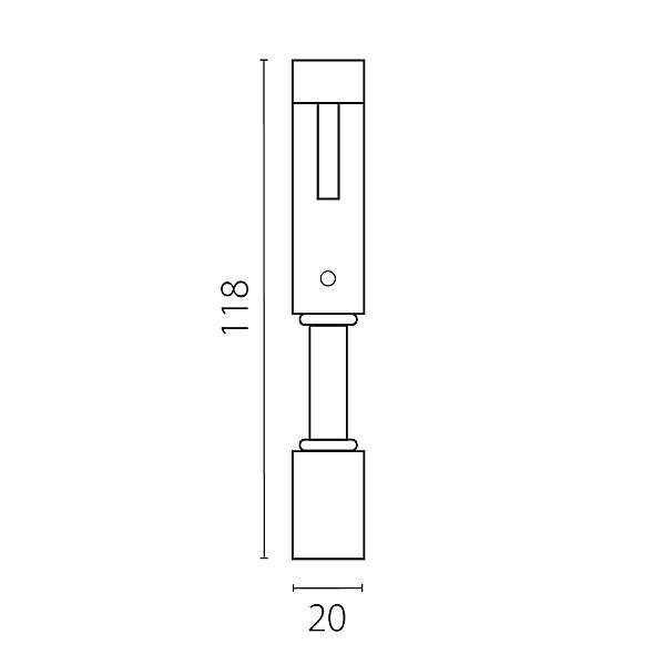 Монтажный элемент Due Hermes 510187