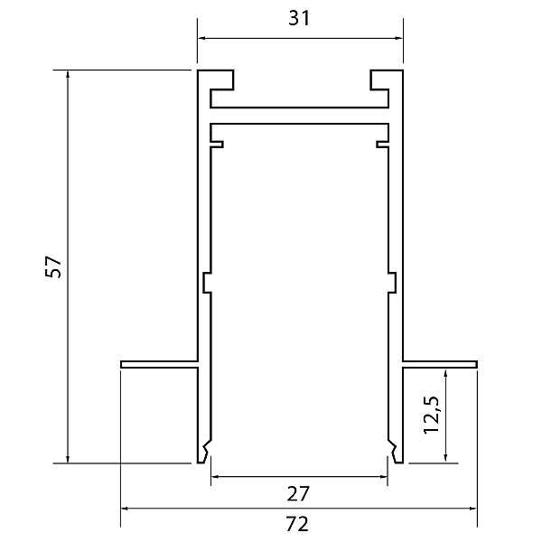 Шинопровод Skyline 220 ST021.439.00H