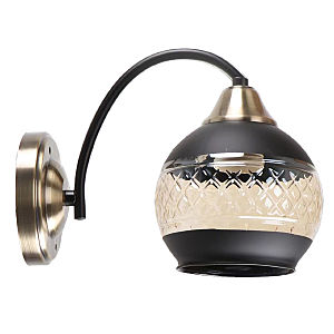 Настенное бра IMEX MD.51851-1-W-BK+AB