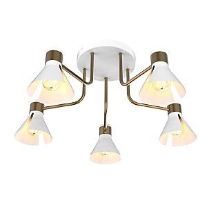 Потолочная люстра IMEX MD.8312-5-S-WH+AB