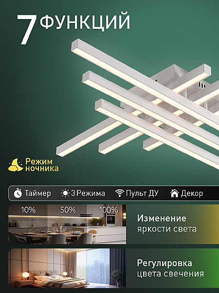 Потолочная люстра Sky Line HIGH-TECH LED LAMPS 82073