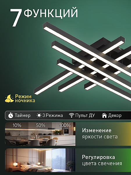 Потолочная люстра Sky Line HIGH-TECH LED LAMPS 82074