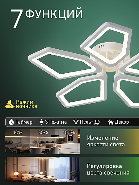 Потолочная люстра 8144 LED LAMPS 81472