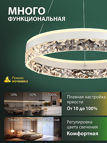 Подвесная люстра Happy LED LAMPS 81481