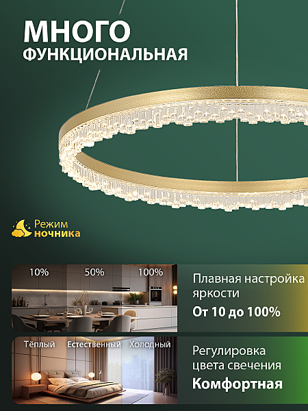 Подвесная люстра Day LED LAMPS 81486