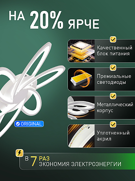 Потолочная люстра Led Lamps LED LAMPS 81497