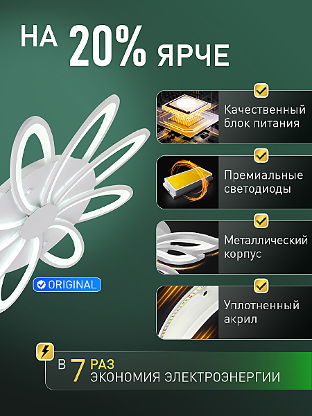 Потолочная люстра Led Lamps LED LAMPS 81498