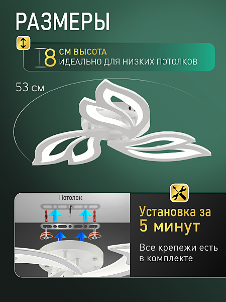 Потолочная люстра Sand Ii LED LAMPS 85000