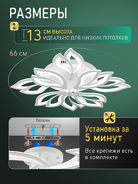 Потолочная люстра Sand Ii LED LAMPS 85003