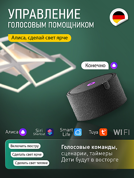 Потолочная люстра Led smart LED SMART 84017