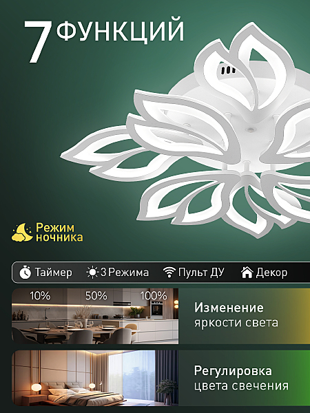 Потолочная люстра Sand Ii LED SMART 84021