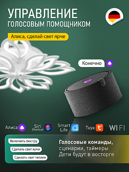 Потолочная люстра Sand Ii LED SMART 84021