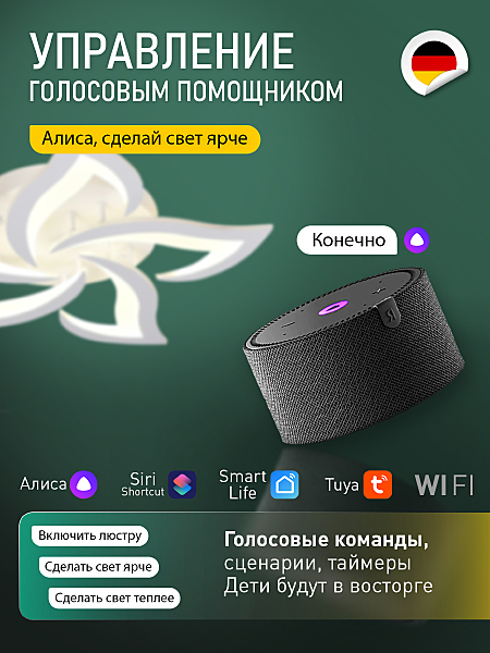 Потолочная люстра Olimp Ii LED SMART 84022