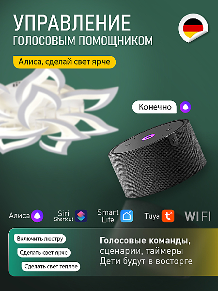 Потолочная люстра Olimp Ii LED SMART 84023