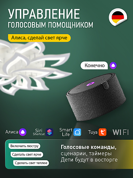 Потолочная люстра Olimp Ii LED SMART 84024