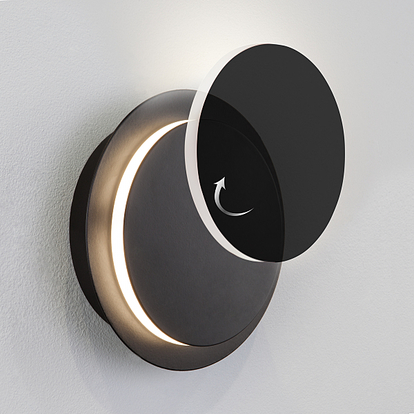 Настенный светильник Elektrostandard 40135/1 черный