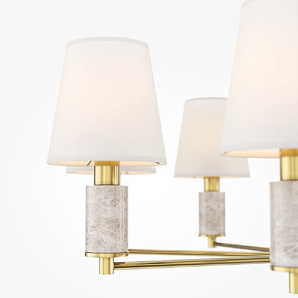Люстра на штанге Lira MOD483PL-08BS