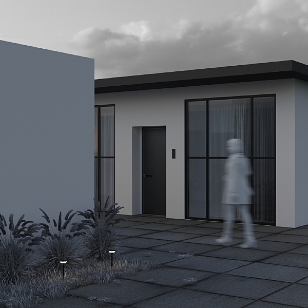 Уличный наземный светильник Stake O503FL-L4B3K