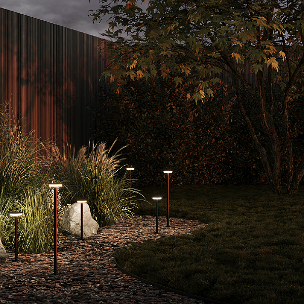 Уличный наземный светильник Stake O503FL-L4B3K