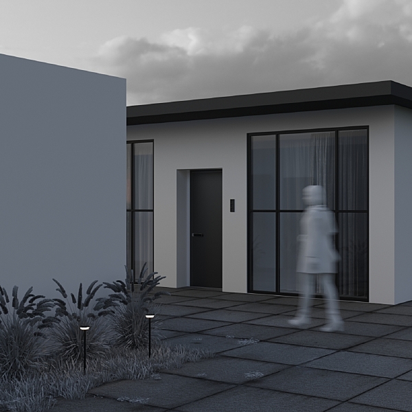 Уличный наземный светильник Stake O503FL-L4B3K1