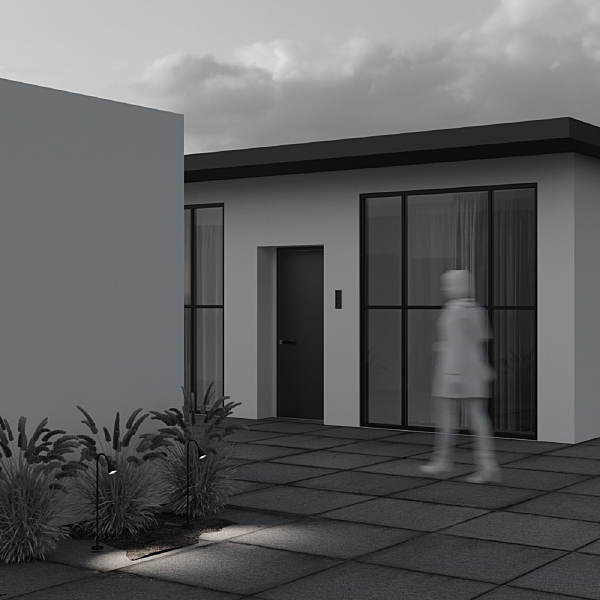 Уличный наземный светильник Barb O531FL-L3B3K