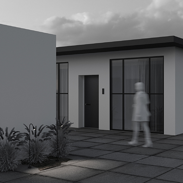 Уличный наземный светильник Barb O531FL-L3B3K1