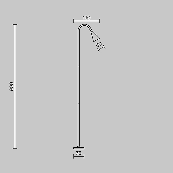 Уличный наземный светильник Barb O531FL-L3B3K1