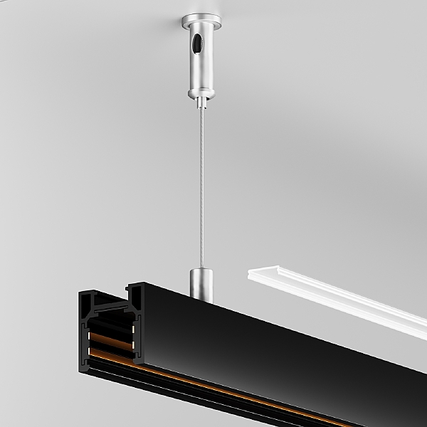 Накладка для шинопровода Accessories for tracks Exility TRAMN034DC-2W