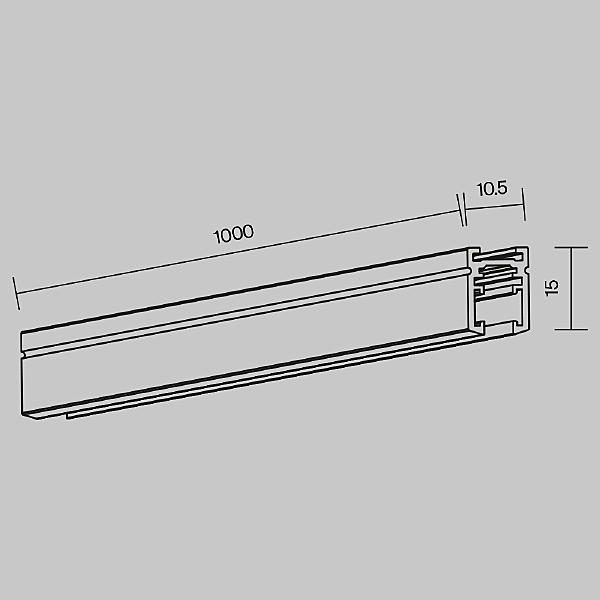 Шинопровод Busbar trunkings Levity TRX184-111B-1