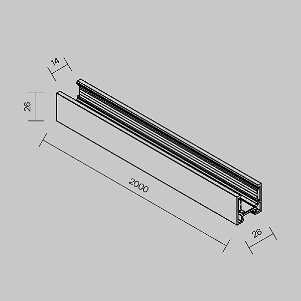 Шинопровод Busbar trunkings Exility TRXMN034-412B