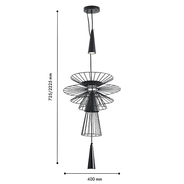 Светильник подвесной Ardor 4838-2P