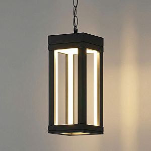 Уличный подвесной светильник Frame 1528 TECHNO LED Frame 3000K чёрный
