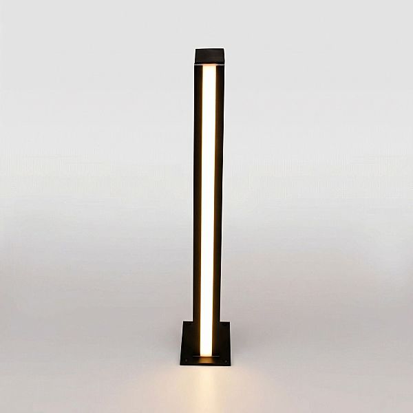 Уличный наземный светильник Flat 1538 TECHNO LED 3000K чёрный