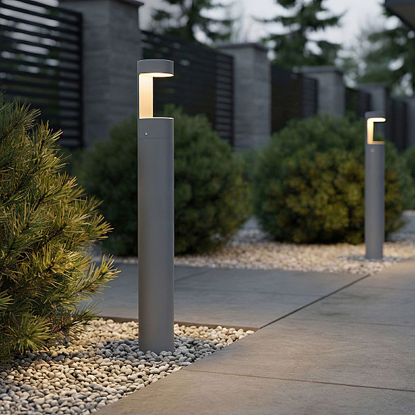 Уличный наземный светильник Nimbus 1640 TECHNO LED Nimbus 3000K Серый (35126/F)