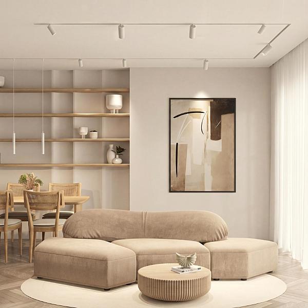 Трековый светильник Simple spot DK8108-WH