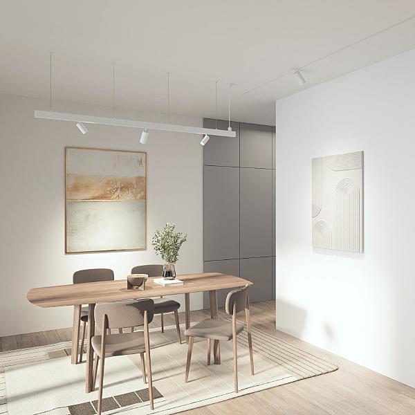 Трековый светильник Simple spot DK8210-WH