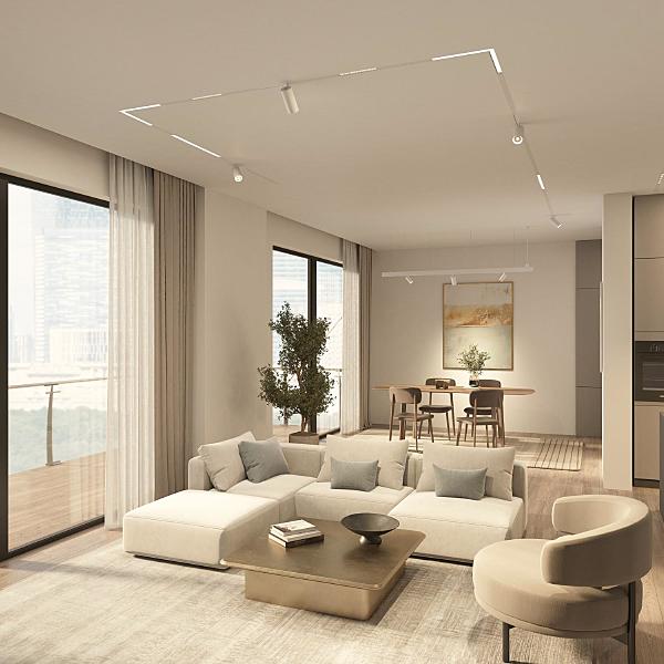 Трековый светильник Simple linear DK8114-WH